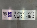 ป้ายสแตนเลส พิมพ์อิงค์เจ็ท UV ป้าย ISO  - Octopus Media Solutions