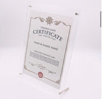 ใบประกาศนียบัตร Certificate พิมพ์คุณภาพสูง เหมาะสำหรับมอบรางวัล การศึกษา และงานองค์กร