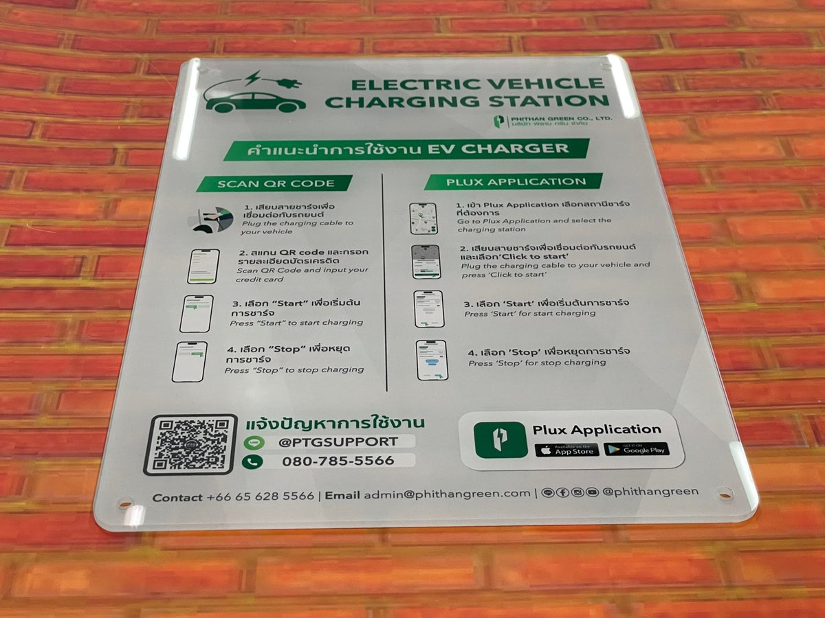 ป้ายการใช้งาน ป้ายบ่งชี้ ป้ายกฎระเบียบ ตัวอักษรชัดเจน เหมาะสำหรับโรงงาน อาคาร และหน่วยงาน