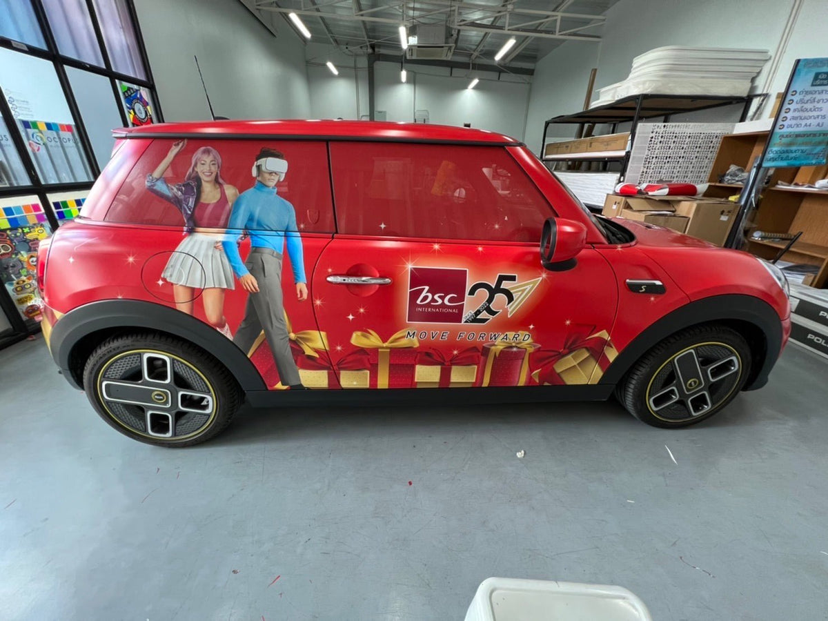 สติ๊กเกอร์ติดรถยนต์ แรพรอบคัน - Octopus Media Solutions สติ๊กเกอร์ติดรถ สติ๊กเกอร์ติดรถ