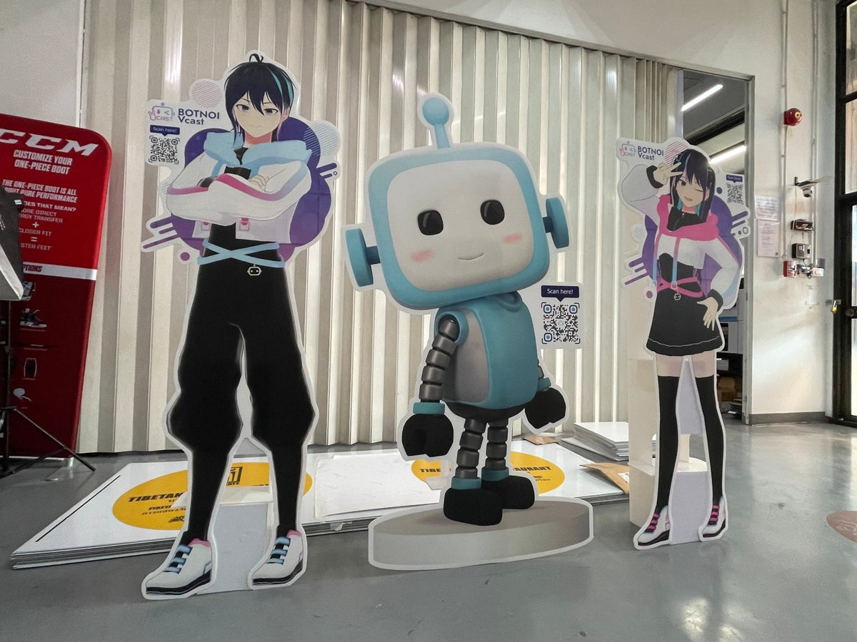 สแตนดี้อนิเมะ สแตนดี้การ์ตูน Standee Anime ดีไซน์สีสด คมชัด เหมาะสำหรับงานอีเวนต์ และร้านค้า