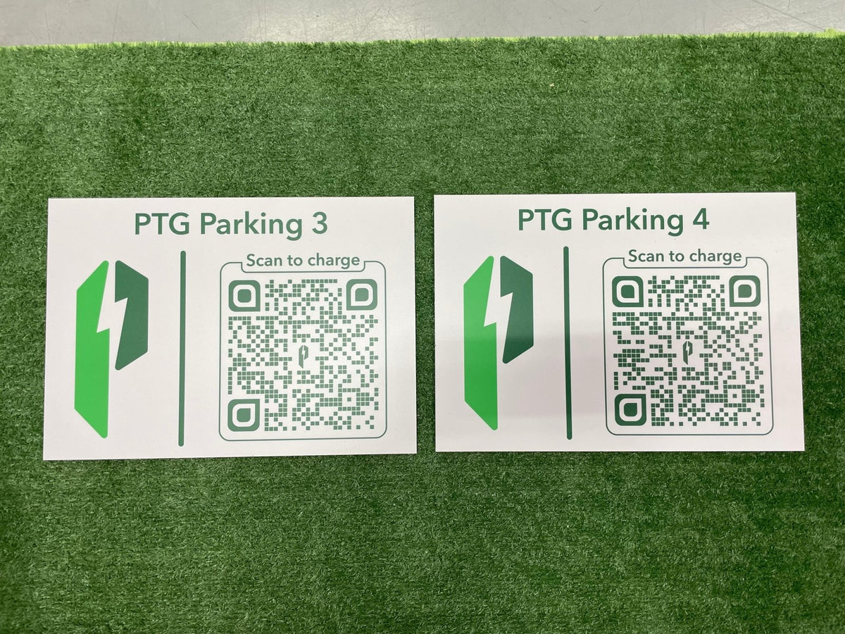 ป้ายคิวอาร์โค้ด QR Code พิมพ์คมชัด สแกนง่าย เหมาะสำหรับป้ายร้านค้า งานอีเวนต์ และโปรโมชัน