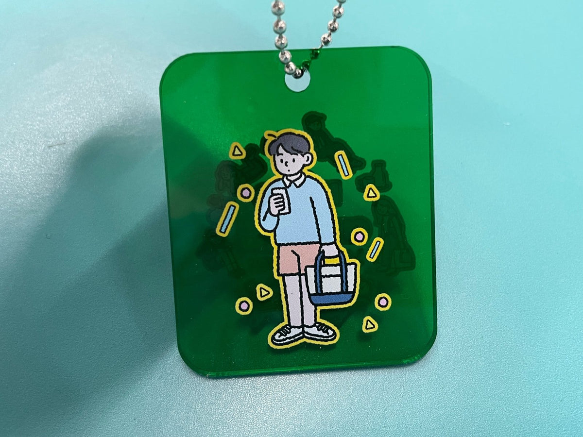 พวงกุญแจพรีเมี่ยม อะคริลิค พิมพ์คมชัด ดีไซน์สวย เหมาะสำหรับของที่ระลึก ของแจก และงานโปรโมชัน