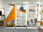 โรลอัพ Roll Up Banner น้ำหนักเบา เคลื่อนย้ายสะดวก พิมพ์คมชัด เหมาะสำหรับงานอีเวนต์ แสดงสินค้า และโปรโมชัน