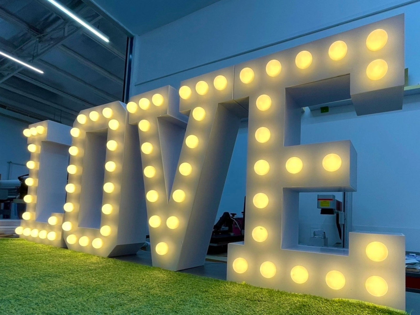 Marquee Letter Sign (LED Bulb)