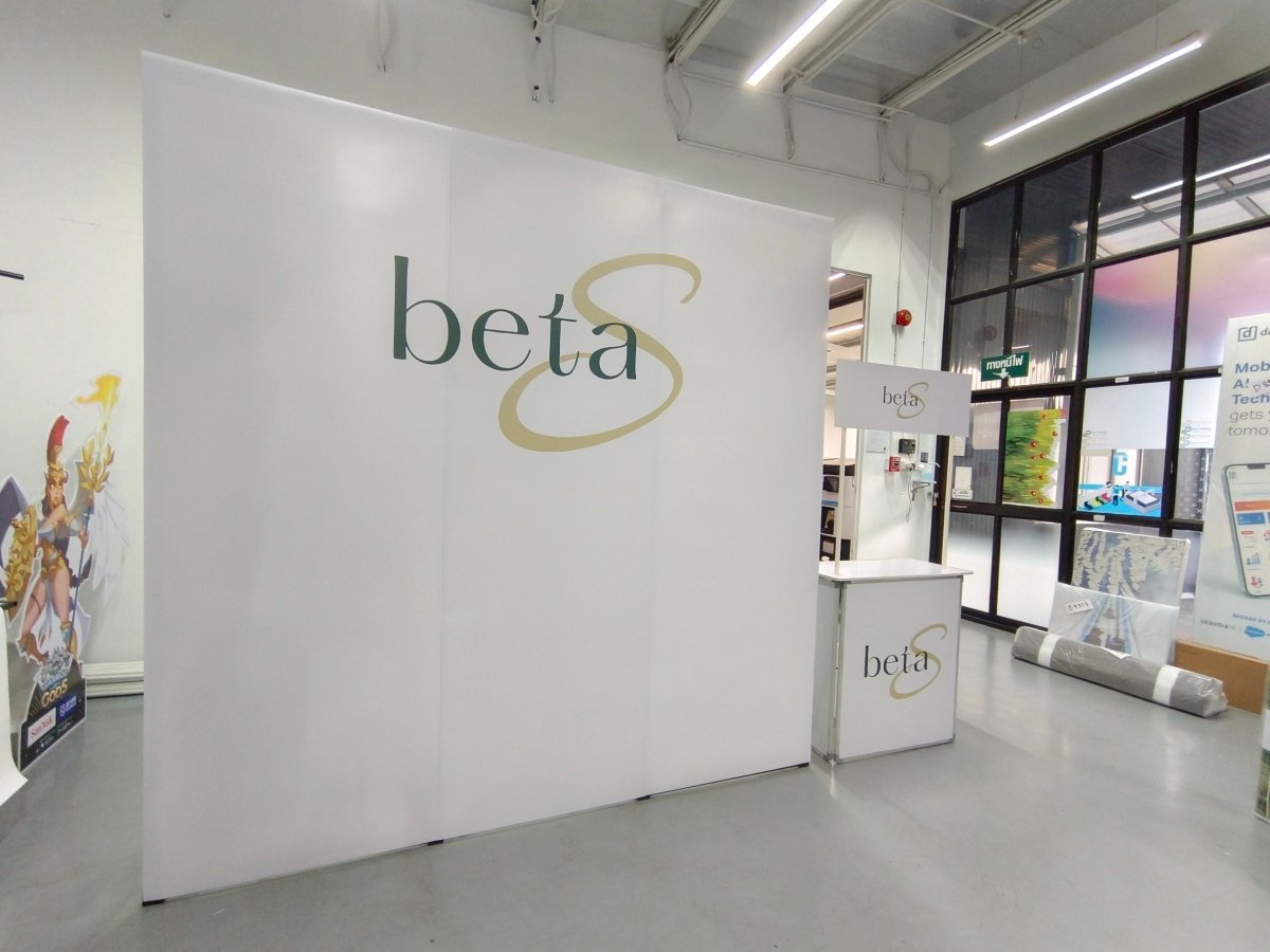 โต๊ะ เคาน์เตอร์ โต๊ะชวนชิม Promotion Counter น้ำหนักเบา ถอดประกอบง่าย เหมาะสำหรับงานอีเวนต์ โปรโมชัน และออกบูธ