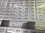 สติ๊กเกอร์ PET Metalized Sticker เงาเมทัลลิก พิมพ์คมชัด เหมาะสำหรับฉลากสินค้าและงานตกแต่ง