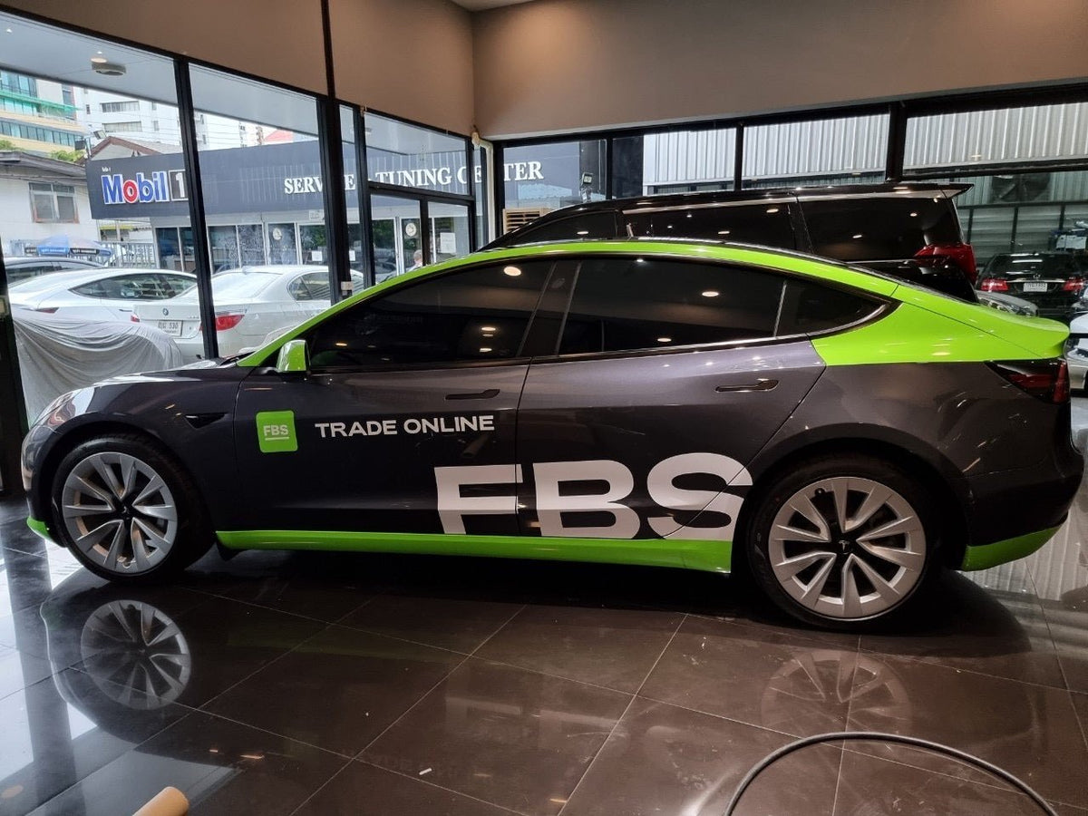 สติ๊กเกอร์แต่งรถ EV - Octopus Media Solutions รับทำสติ๊กเกอร์ สติ๊กเกอร์ติดรถ สติ๊กเกอร์ไดคัท สติ๊กเกอร์