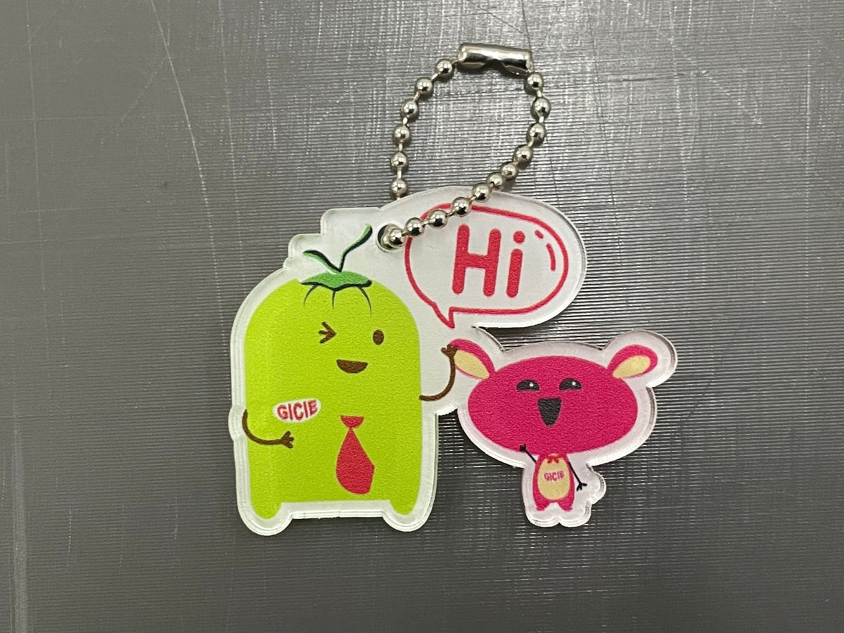 พวงกุญแจพรีเมี่ยม อะคริลิค พิมพ์คมชัด ดีไซน์สวย เหมาะสำหรับของที่ระลึก ของแจก และงานโปรโมชัน