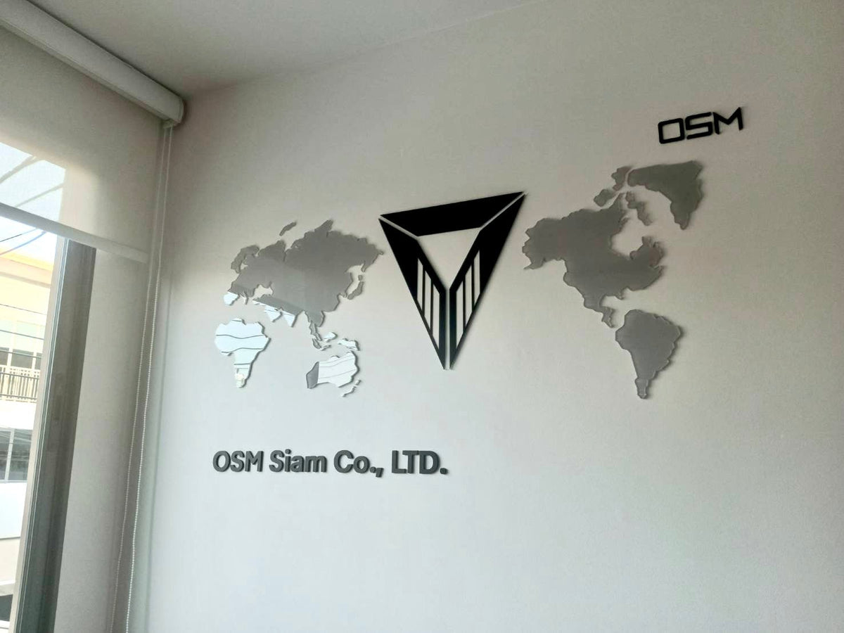 ป้ายไดคัทอะคริลิค ตัวนูน พิมพ์คมชัด ดีไซน์สวยหรู แข็งแรงทนทาน เหมาะสำหรับป้ายบริษัท ป้ายร้านค้า และงานตกแต่งอาคาร