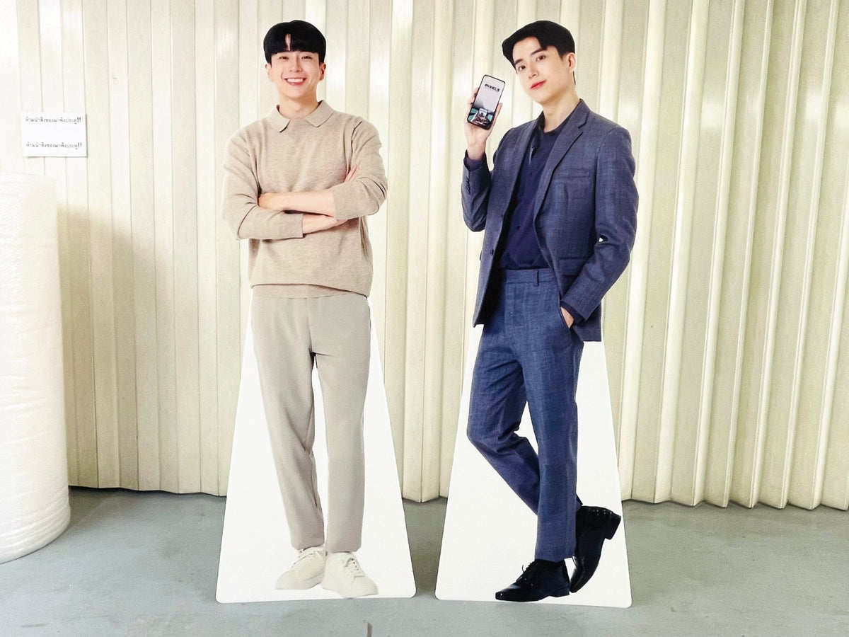 สแตนดี้ไดคัท Standee Die-Cut พิมพ์คมชัด น้ำหนักเบา ไดคัทตามแบบ เหมาะสำหรับงานอีเวนต์ โปรโมชัน และป้ายโฆษณา
