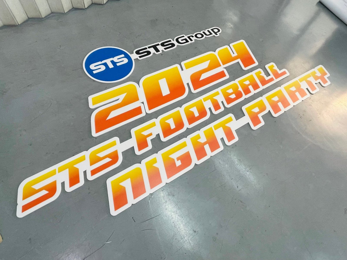 อักษรโฟมบอร์ดไดคัท น้ำหนักเบา พิมพ์คมชัด เหมาะสำหรับงานตกแต่ง งานอีเวนต์ และป้ายโปรโมชัน