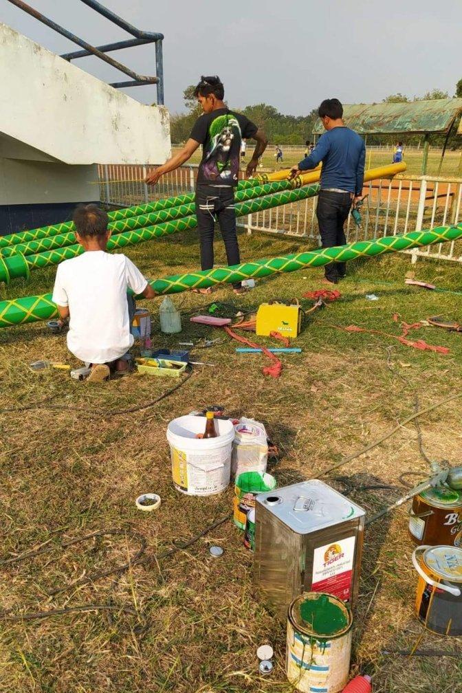 ซุ้มเฉลิมพระเกียรติ ป้ายในหลวง - Octopus Media Solutions