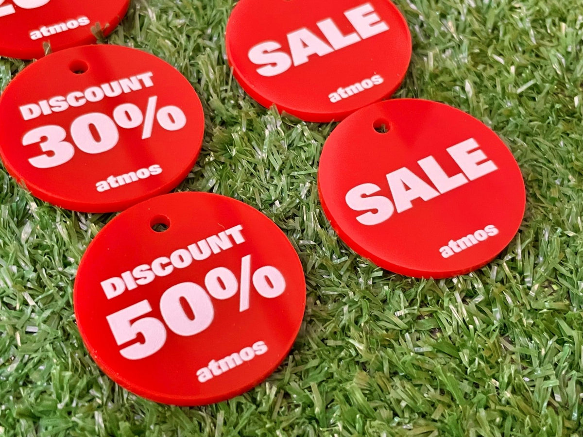 ป้าย SALE ป้ายโปรโมชั่น พิมพ์อิงค์เจ็ท