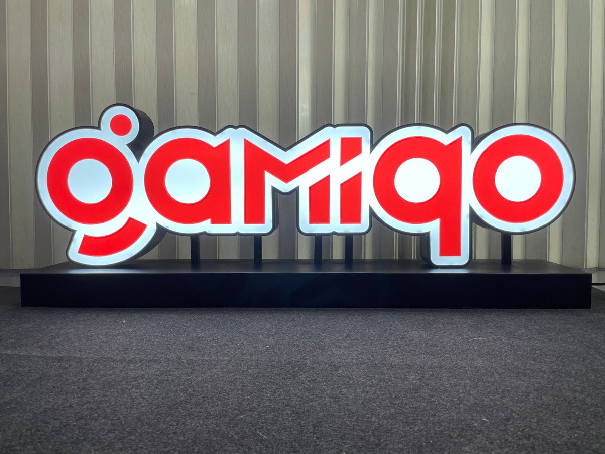 ป้ายอักษรไฟออกหน้า สว่างชัดเจน ดีไซน์โดดเด่น เหมาะสำหรับร้านค้า บริษัท และงานโฆษณา