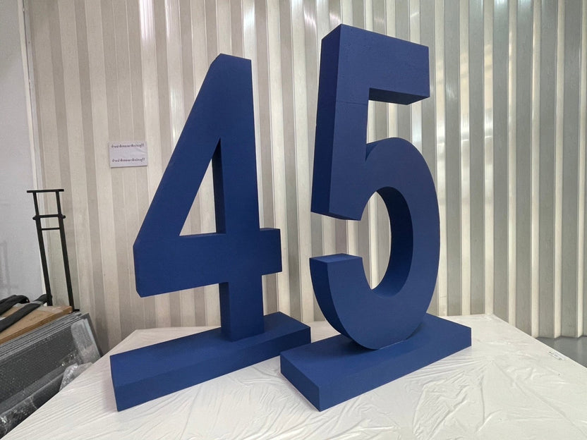 ป้ายโฟม อักษรโฟม โฟมไดคัท Foam 50