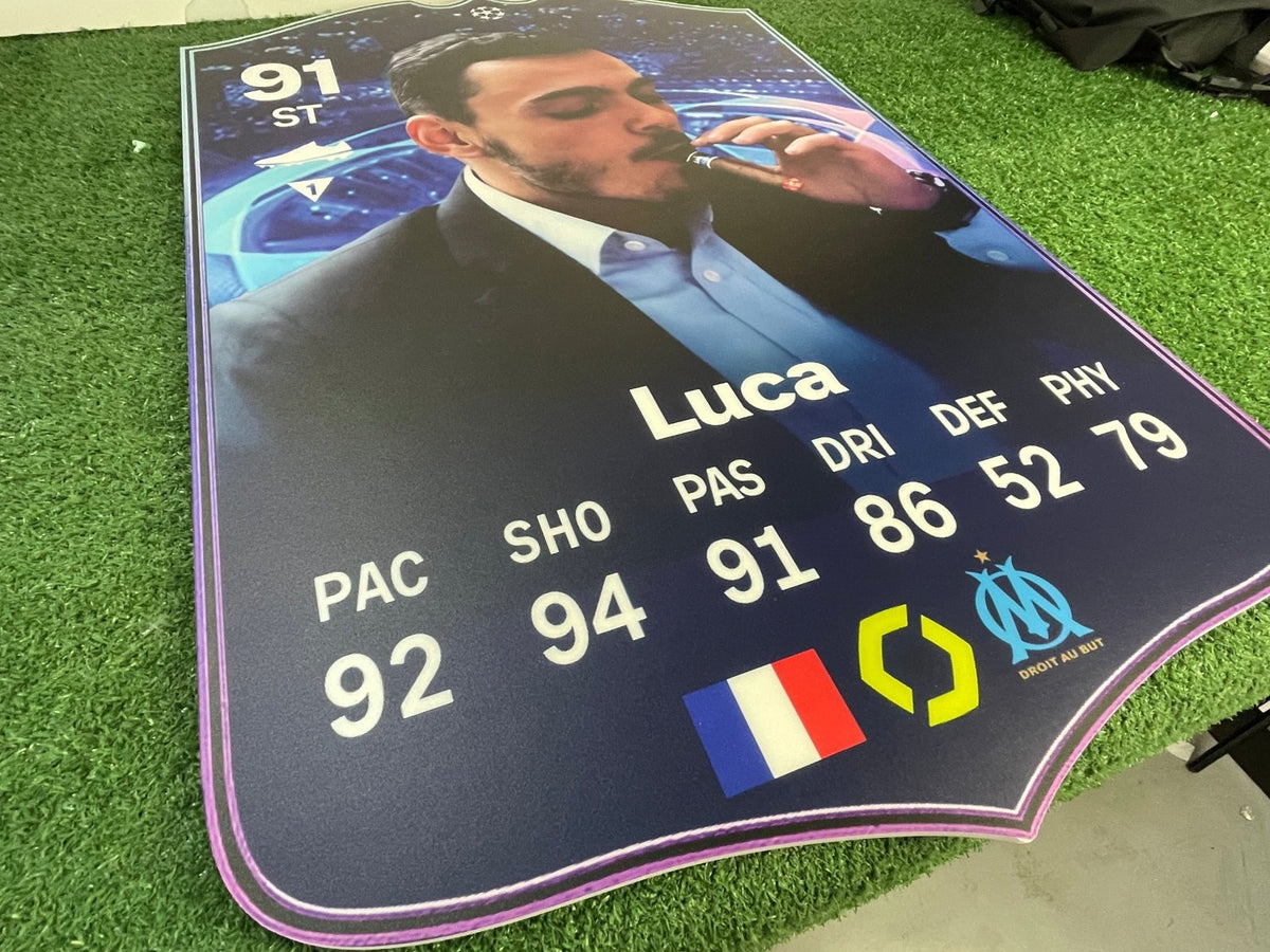 ป้ายกาชา FIFA ป้ายเกมส์ ป้ายกาชา ดีไซน์โดดเด่น เหมาะสำหรับอีเวนต์ ร้านเกมส์ และงานโปรโมชัน