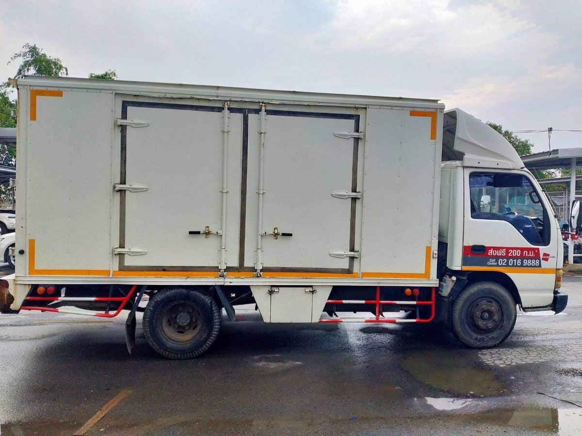 เทปสะท้อนแสง 3M Diamond Reflective Sticker เหลือง ติดข้างรถบรรทุก