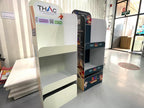 ชั้นวางสินค้าราคาถูก เชลฟ์ดิสเพลย์ Shelf Display แข็งแรง น้ำหนักเบา เหมาะสำหรับโชว์สินค้าในร้านค้า และงานอีเวนต์