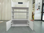 ชั้นวางสินค้าราคาถูก เชลฟ์ดิสเพลย์ Shelf Display แข็งแรง น้ำหนักเบา เหมาะสำหรับโชว์สินค้าในร้านค้า และงานอีเวนต์