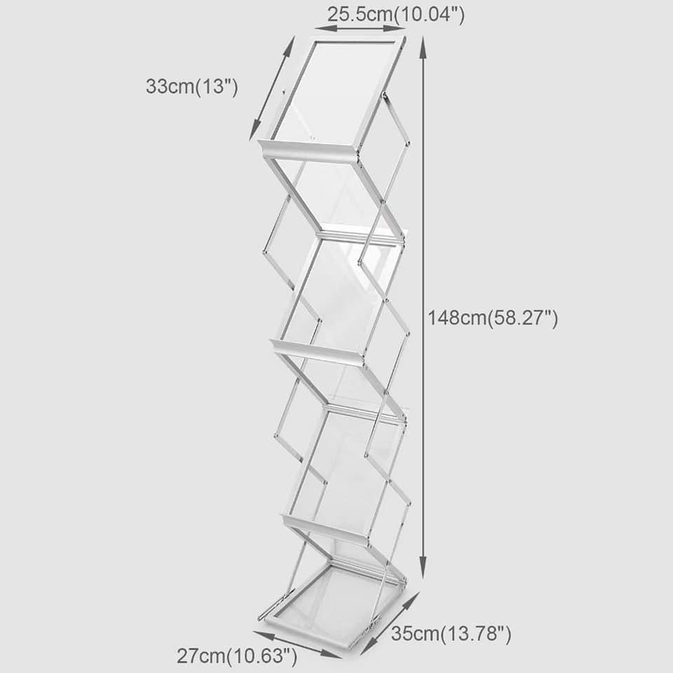 ชั้นวางโบรชัวร์ (Brochure Stand) - Octopus Media Solutions