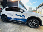สติ๊กเกอร์ติดรถบริษัท รถเก๋ง Company Car Wrap Sticker พิมพ์คมชัด วัสดุทนทาน เหมาะสำหรับโฆษณา โปรโมชัน และสร้างภาพลักษณ์แบรนด์