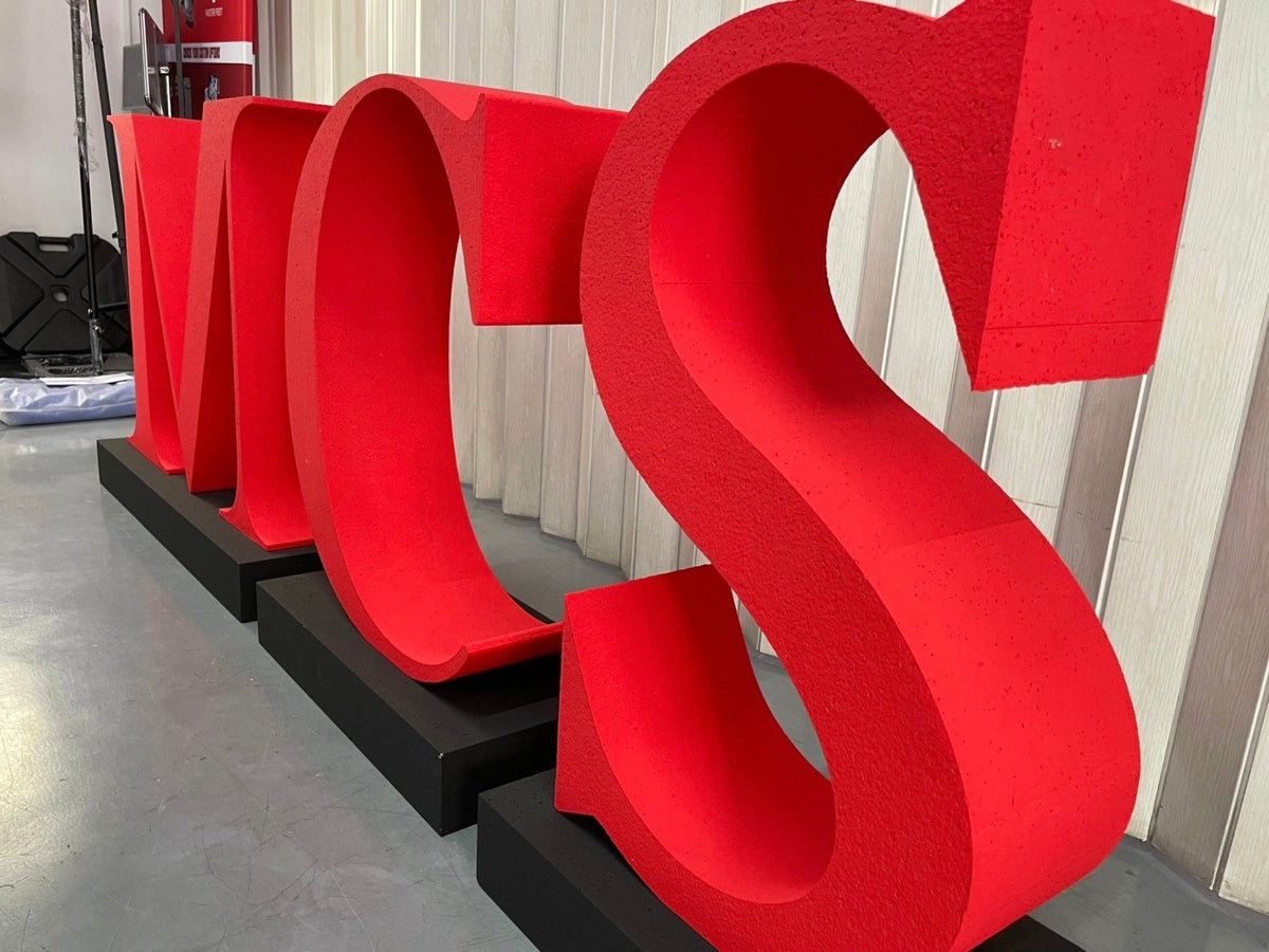 ป้ายโฟม อักษรโฟม โฟมไดคัท Foam 58