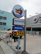 custom signage ป้ายไฟหน้าร้าน แขวนจากฝ้า ติดยื่นจากผนัง wall sign