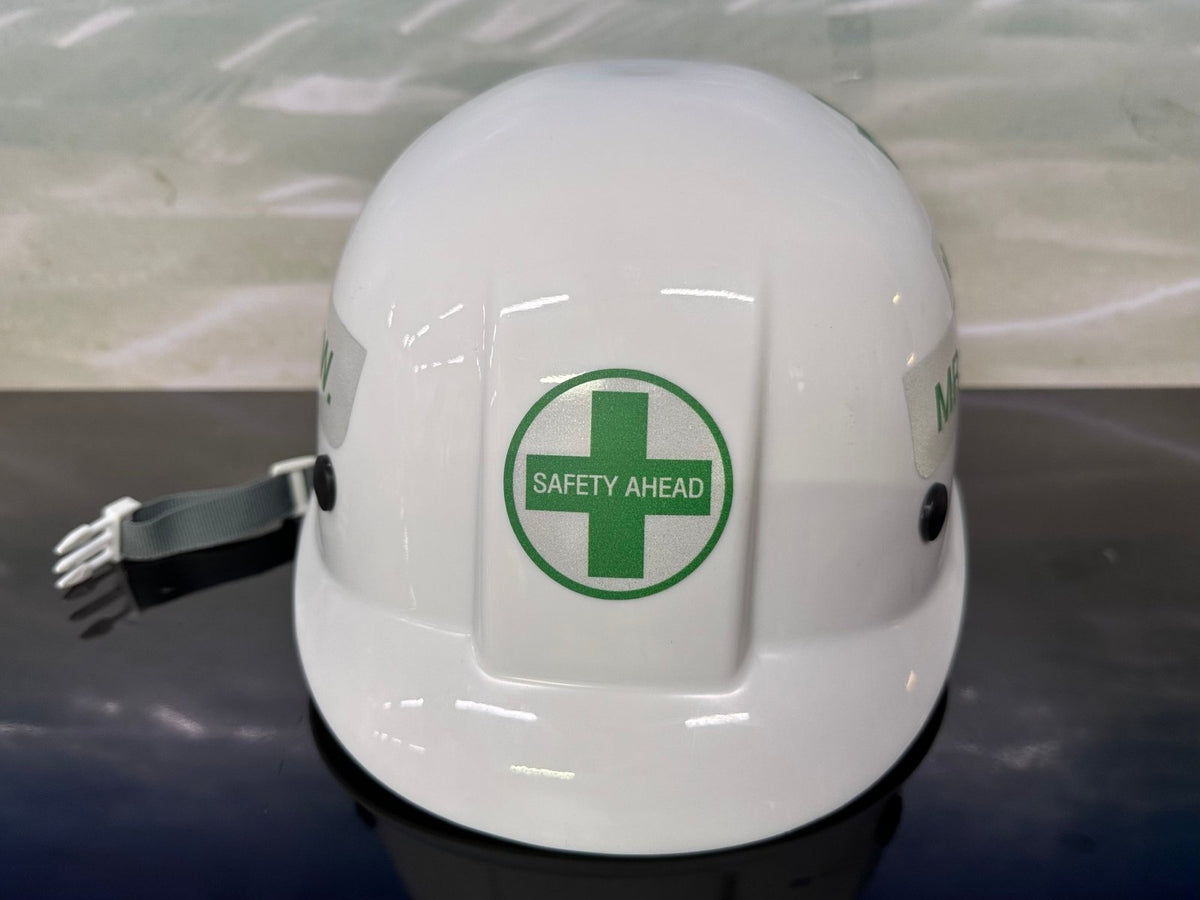 สติ๊กเกอร์ติดหมวกเซฟตี้ - สติ๊กเกอร์สะท้อนแสง ไดคัท เด่นชัด ปลอดภัย