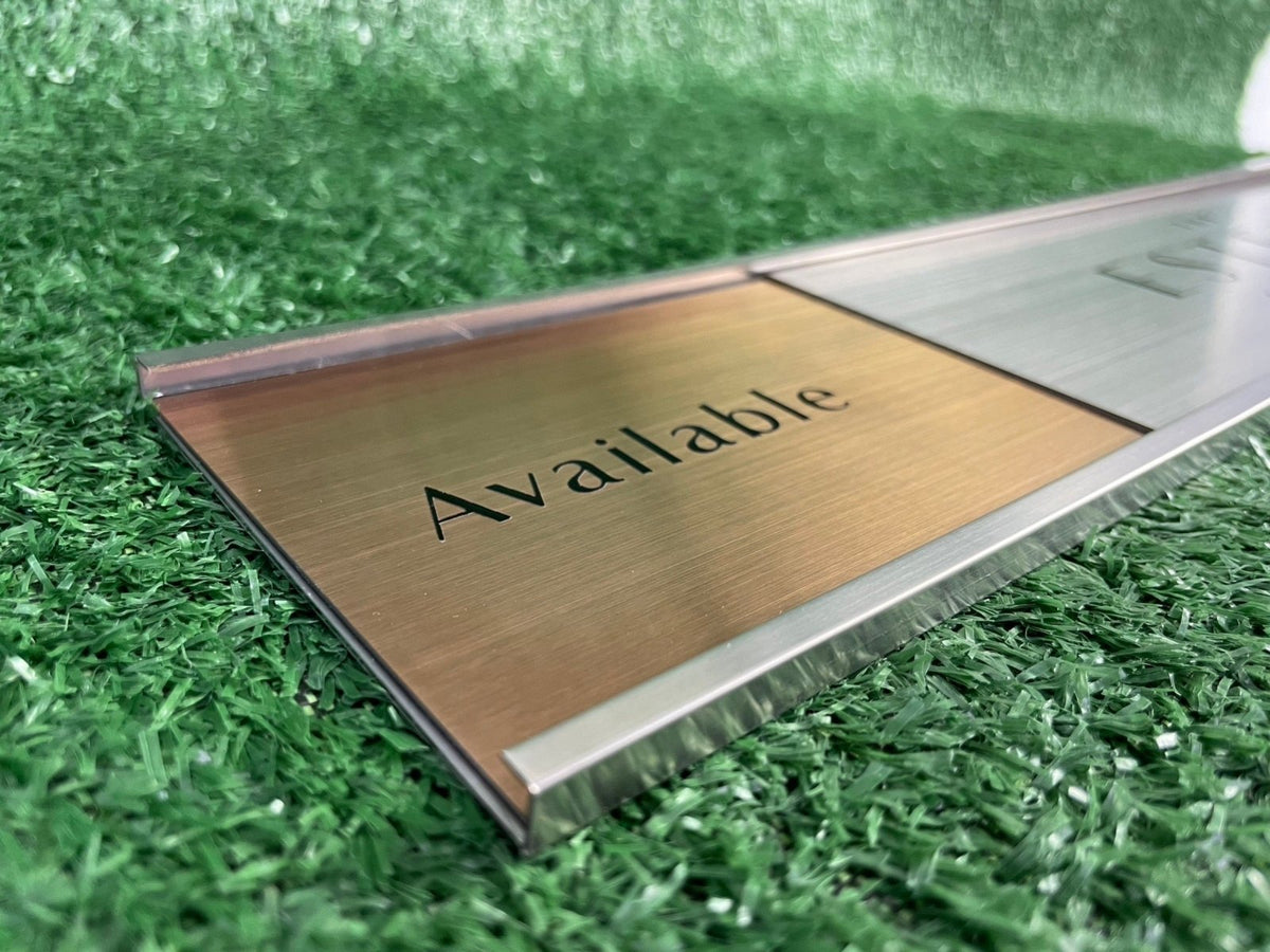 ป้ายสอดสแตนเลส สวยๆ ป้ายหน้าห้อง คุณภาพสูง