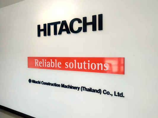 ป้ายไดคัทอะคริลิค ตัวนูน พิมพ์คมชัด ดีไซน์สวยหรู แข็งแรงทนทาน เหมาะสำหรับป้ายบริษัท ป้ายร้านค้า และงานตกแต่งอาคาร