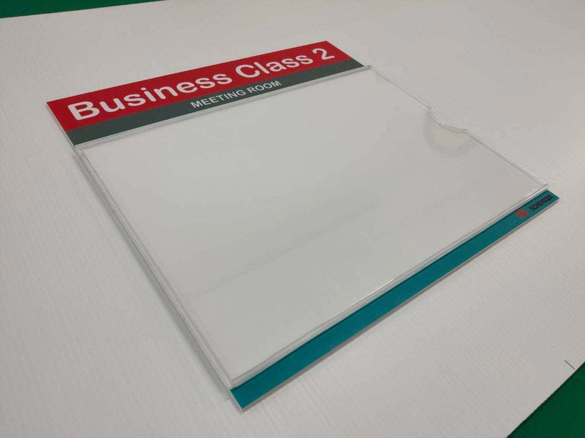 ป้ายอะคริลิคกรอบใส่เอกสาร โปร่งใส แข็งแรง เหมาะสำหรับสำนักงาน โรงแรม และอาคารพาณิชย์