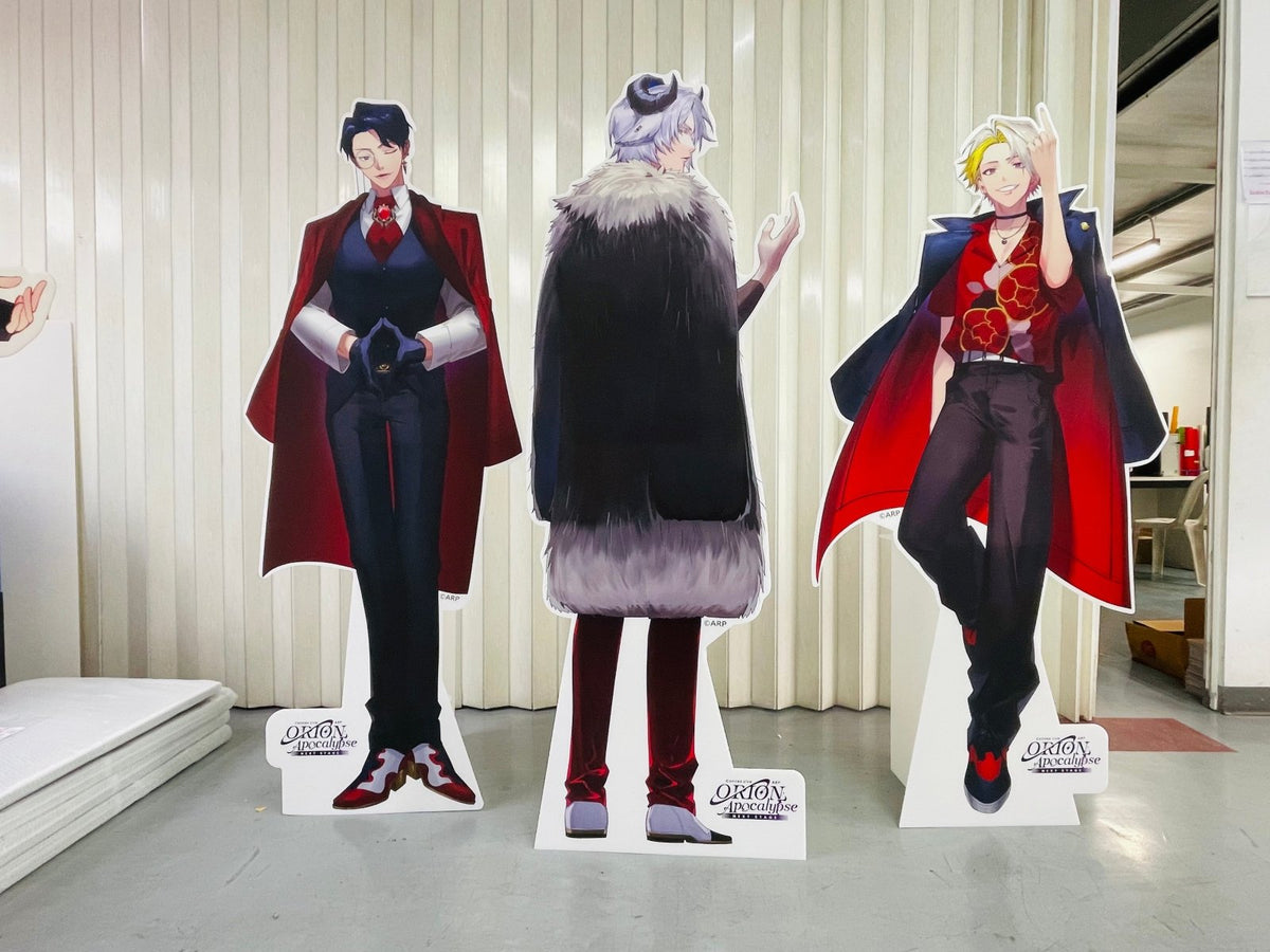 สแตนดี้อนิเมะ สแตนดี้การ์ตูน Standee Anime ดีไซน์สีสด คมชัด เหมาะสำหรับงานอีเวนต์ และร้านค้า