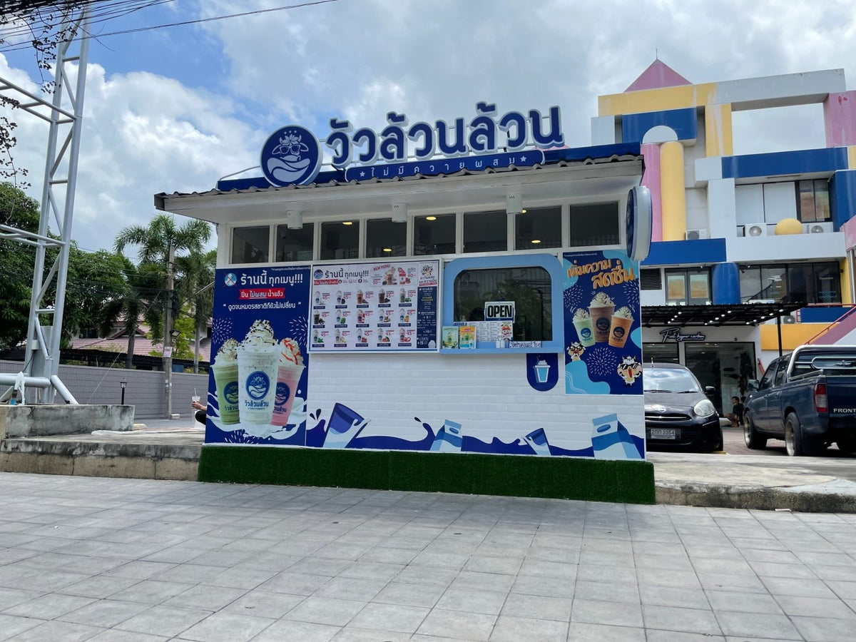 ป้ายอิงค์เจ็ท ตกแต่งคีออส ซุ้มร้านค้า - คีออส Decor