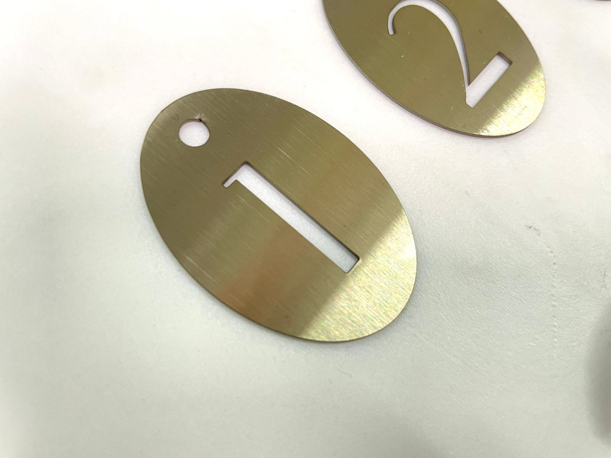 ป้ายบ้านเลขที่ และป้ายเลขที่ห้อง พิมพ์คมชัด ดีไซน์หรูหรา ทนทาน เหมาะสำหรับบ้าน อาคารชุด คอนโด และสำนักงาน