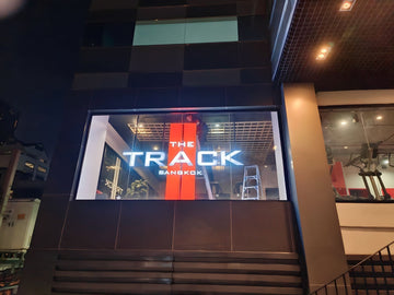 ป้ายฟิตเนส ตกแต่งยิม สปอร์ตคลับ