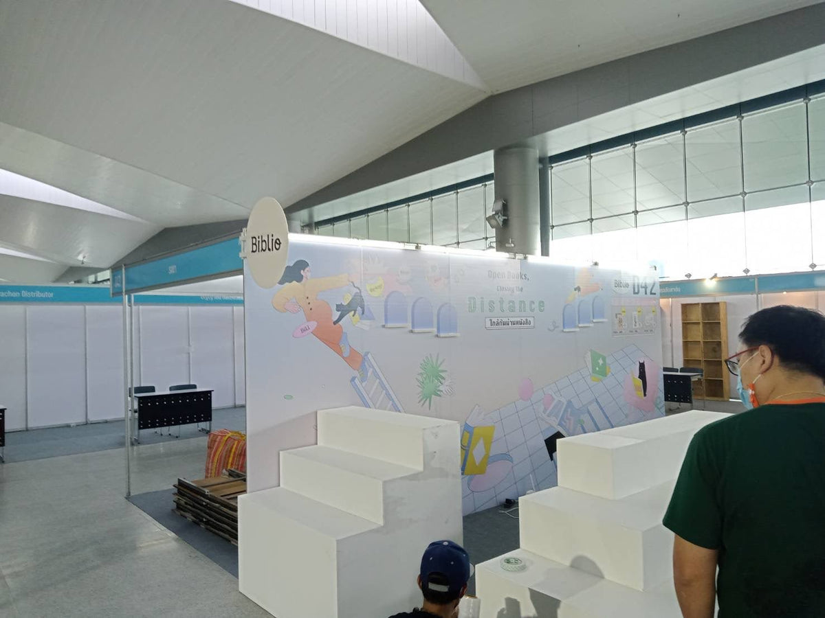 ป้ายโฟมบอร์ดติดผนังบูธงานแสดงสินค้า Expo พิมพ์คมชัด น้ำหนักเบา เหมาะสำหรับงานอีเวนต์