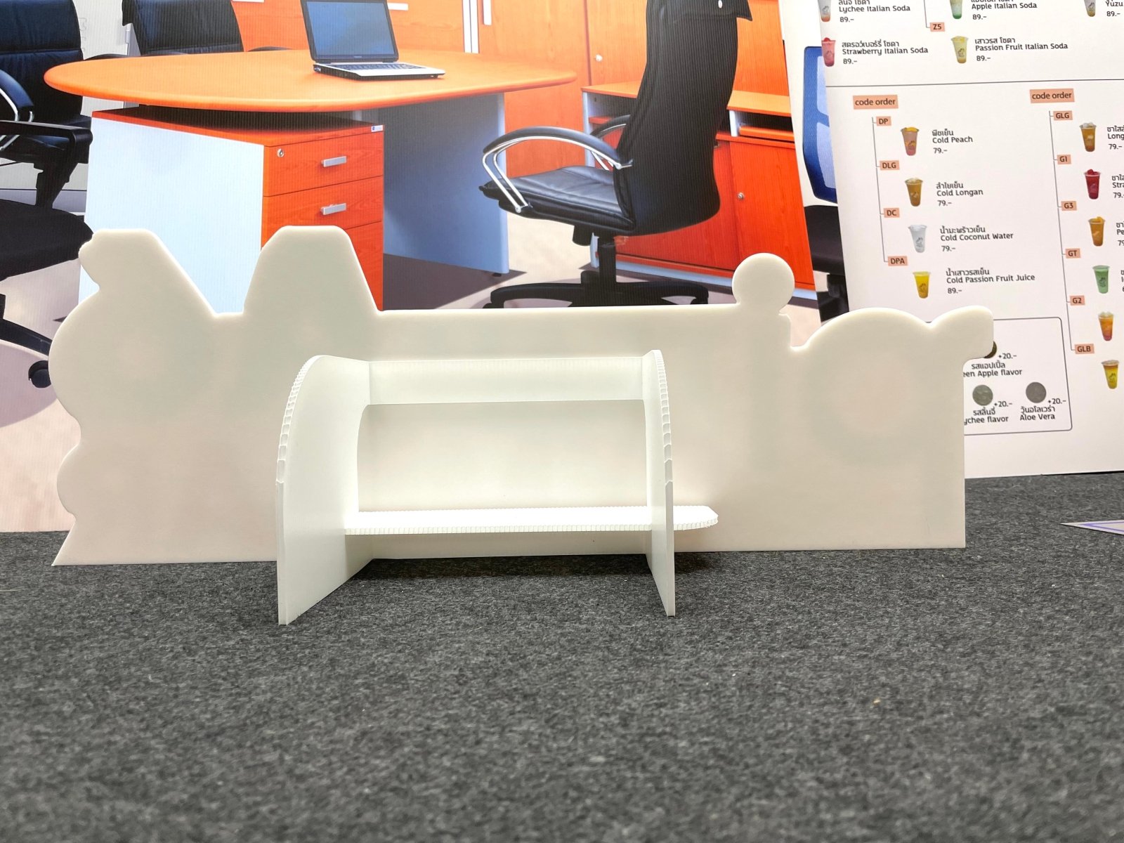 สแตนดี้ไดคัท Standee Die-Cut พิมพ์คมชัด น้ำหนักเบา ไดคัทตามแบบ เหมาะสำหรับงานอีเวนต์ โปรโมชัน และป้ายโฆษณา