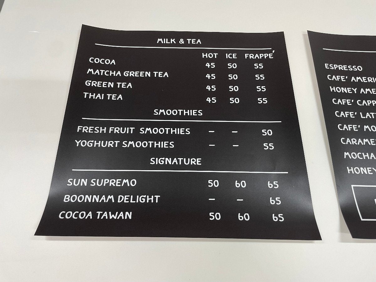 custom PVC Inkjet sticker print service die cut