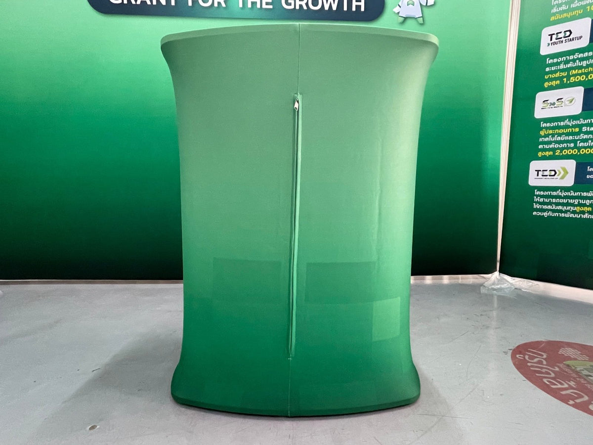 โต๊ะโปรโมทงานแสดงสินค้า โต๊ะผ้างาน Expoโต๊ะเคาน์เตอร์งานแสดงสินค้า โต๊ะแสดงสินค้าผ้า Expo  โต๊ะแสดงสินค้าแบบผ้างาน Expo