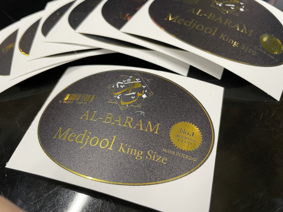 สติ๊กเกอร์สีทอง และสติ๊กเกอร์สีเงิน พิมพ์หรูหรา เพิ่มมูลค่าสินค้า เหมาะสำหรับฉลากบรรจุภัณฑ์ งานพรีเมียม และงานตกแต่ง