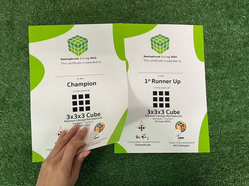 ใบประกาศนียบัตร Certificate พิมพ์คุณภาพสูง เหมาะสำหรับมอบรางวัล การศึกษา และงานองค์กร