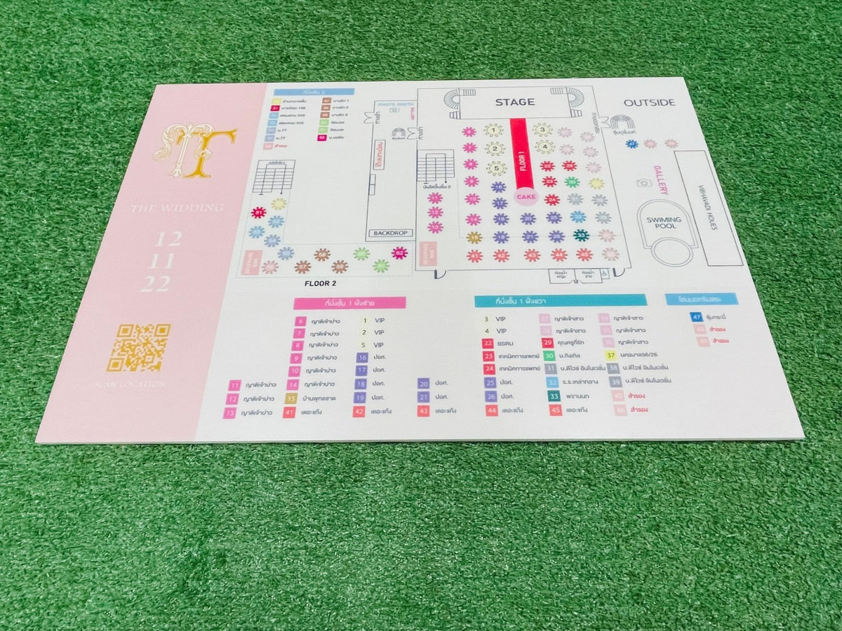 ป้ายพลาสวูด ติดสติ๊กเกอร์ สกรีนพิมพ์ยูวี พิมพ์คมชัด ทนแดดฝน แข็งแรง เหมาะสำหรับงานโฆษณา ป้ายร้าน และป้ายโปรโมชัน