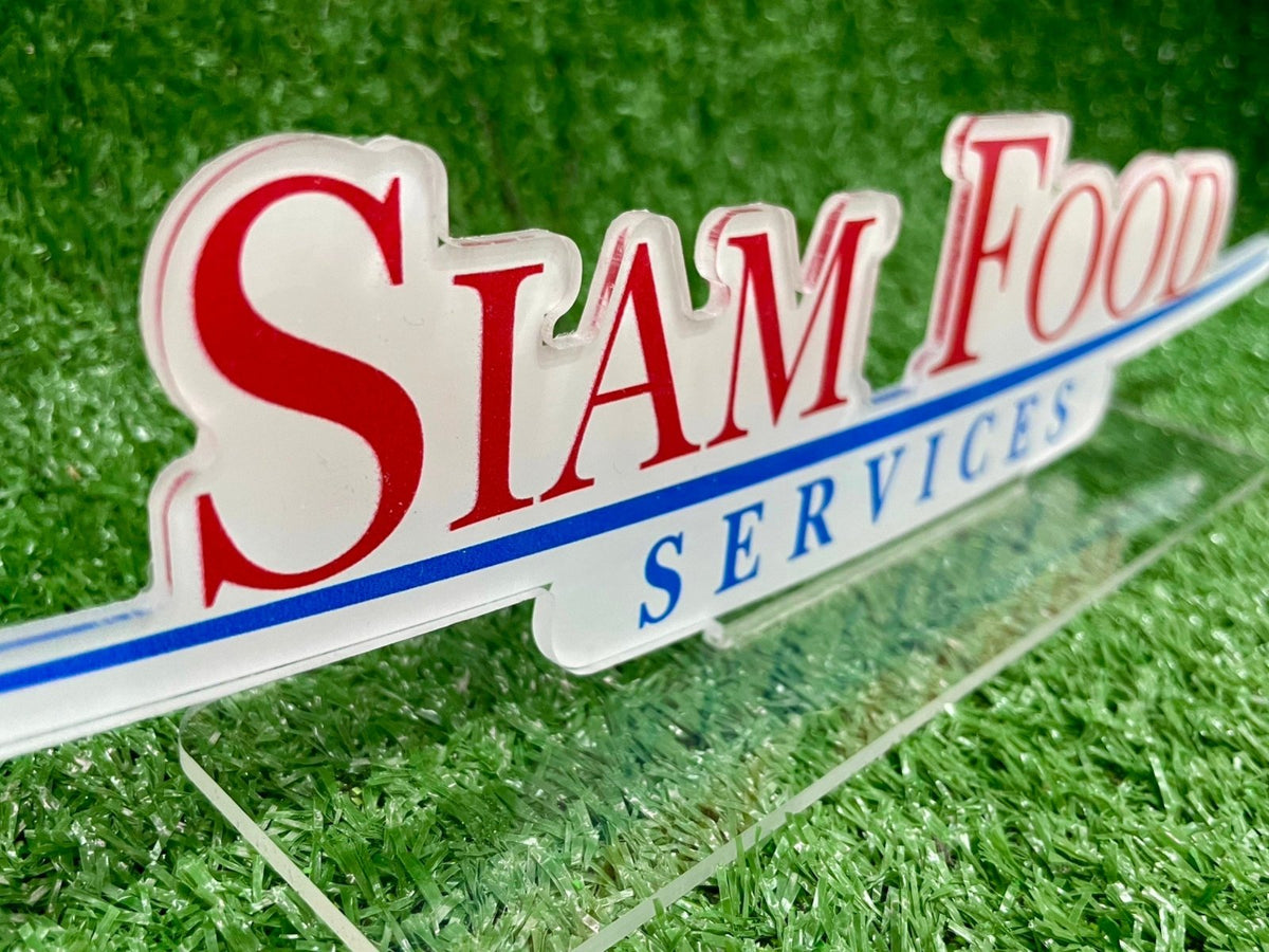 ป้ายอะคริลิคตั้งโต๊ะ และกรอบรูปอะคริลิคใส พิมพ์คมชัด ดีไซน์หรูหรา เหมาะสำหรับป้ายราคา เมนูร้านอาหาร และงานตกแต่ง