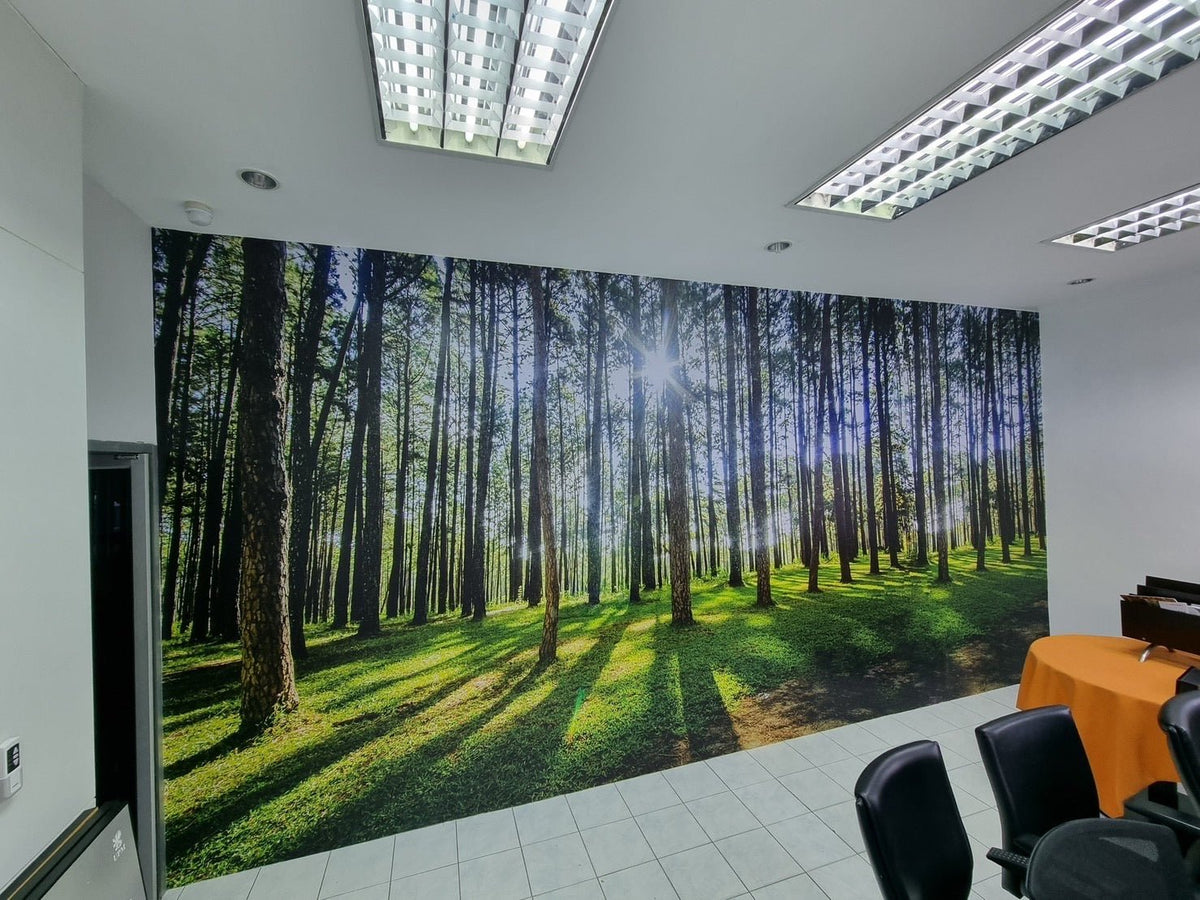 สติ๊กเกอร์ติดผนังห้อง และผนังปูน Wall Sticker พิมพ์ลายคมชัด ติดตั้งง่าย เหมาะสำหรับตกแต่งบ้าน ร้านค้า และออฟฟิศ