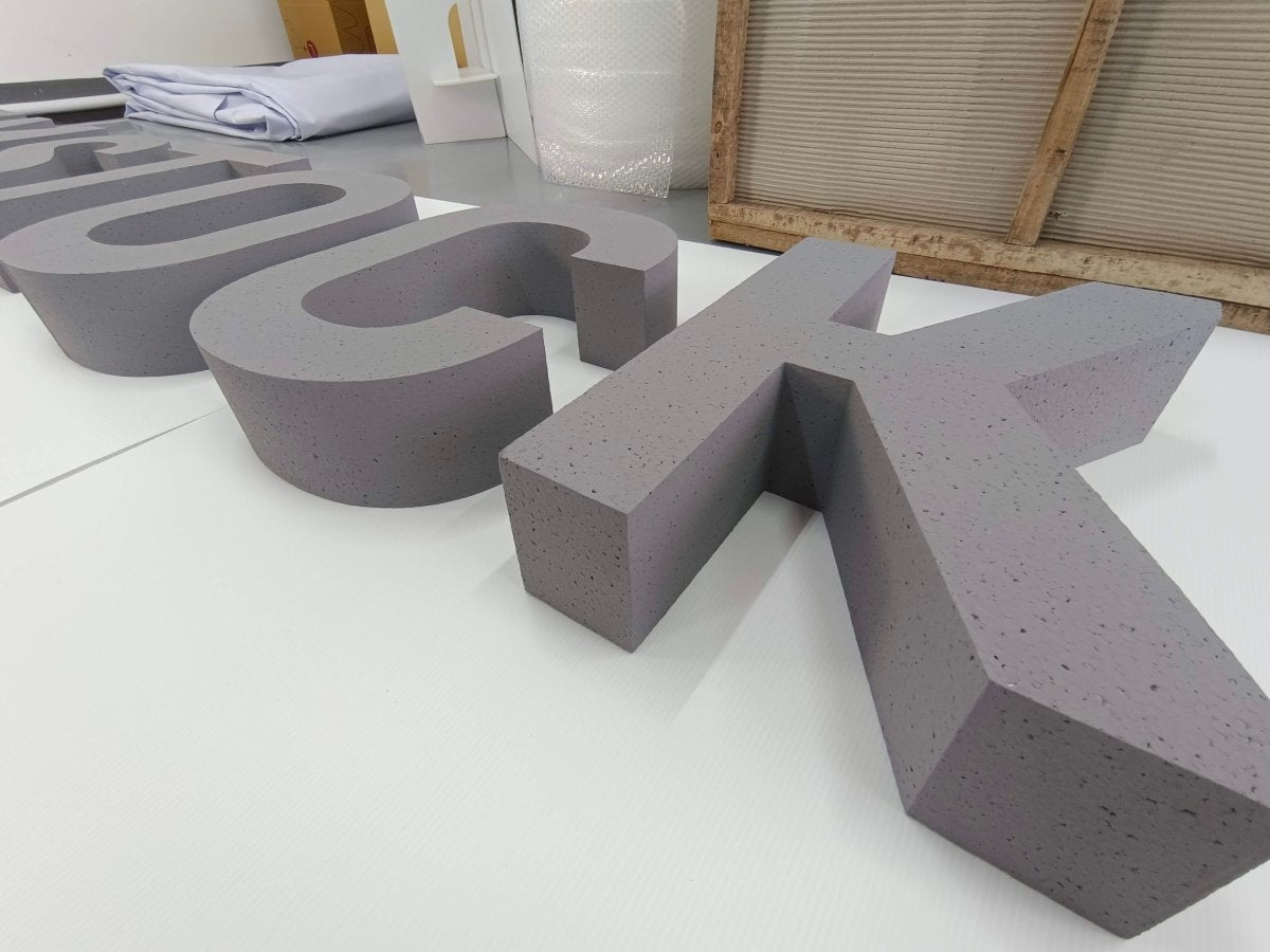 ป้ายโฟม อักษรโฟม โฟมไดคัท Foam 34