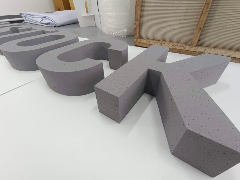 ป้ายโฟม อักษรโฟม โฟมไดคัท Foam 34