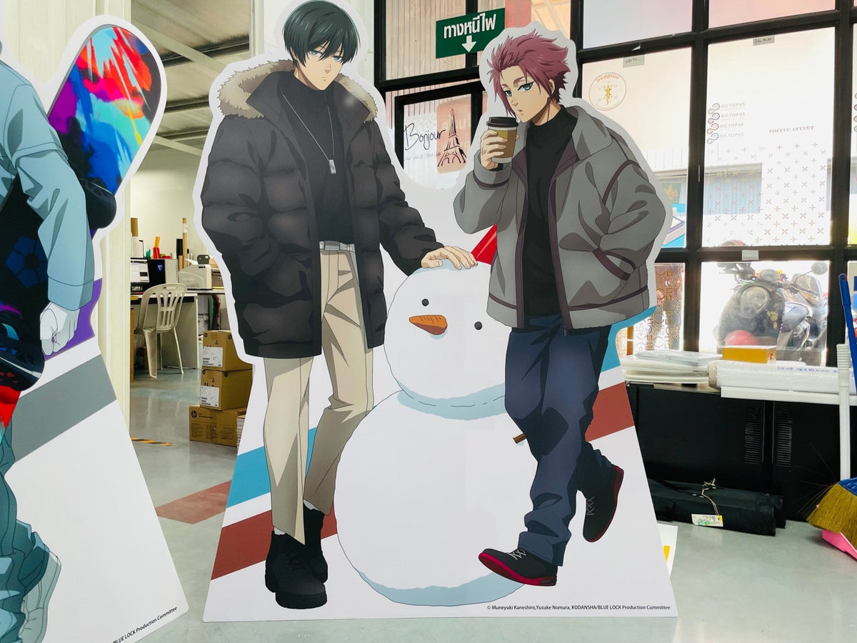 สแตนดี้อนิเมะ สแตนดี้การ์ตูน Standee Anime ดีไซน์สีสด คมชัด เหมาะสำหรับงานอีเวนต์ และร้านค้า