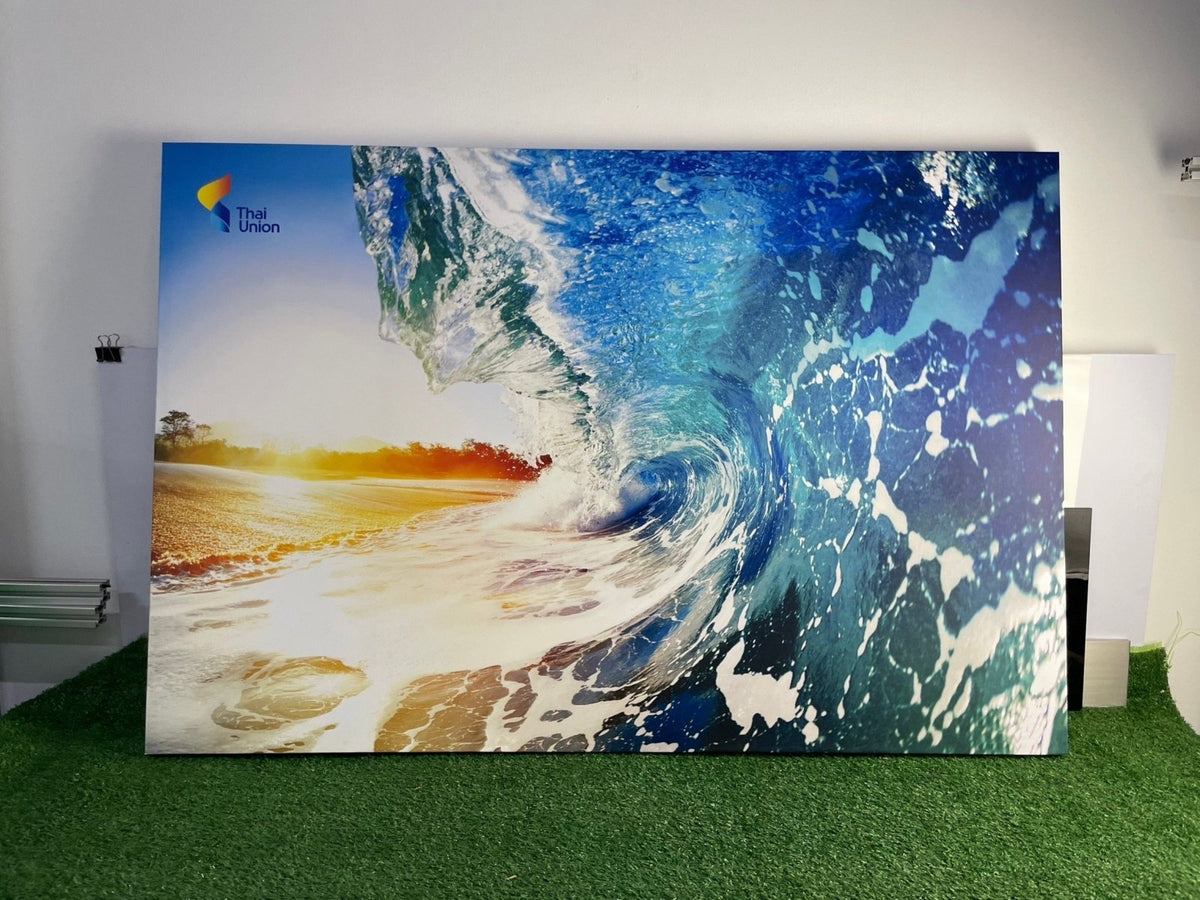 กรอบรูปแคนวาส พิมพ์คมชัด สีสด เหมาะสำหรับตกแต่งบ้าน ร้านอาหาร คาเฟ่ และแกลเลอรี