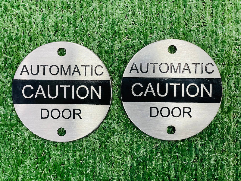 ป้ายสแตนเลสกัดกรด โลโก้บริษัท Etched Metal Sign ป้ายกัดกรดสแตนเลส SS304 ป้ายชื่อบริษัทสแตนเลส กัดกรดลงสี